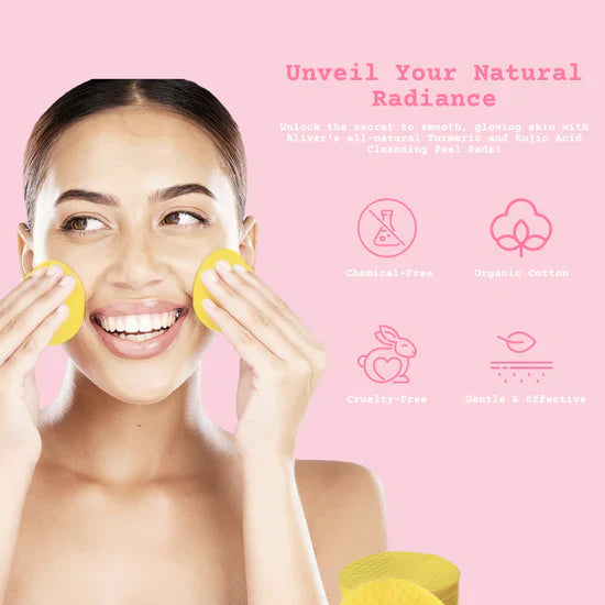 Turmeric Kojic Acid Cleansing Pads